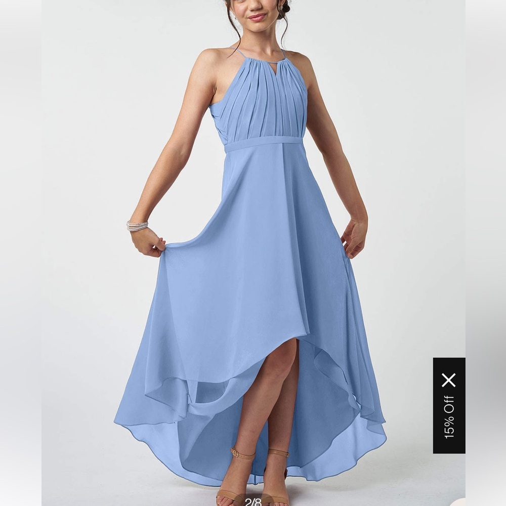 Azazie Oaklynn Dress in Periwinkle